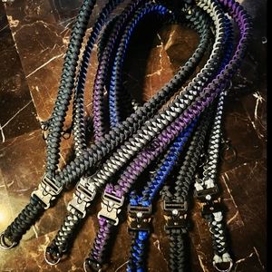 Paracord lanyards for badge/IDs